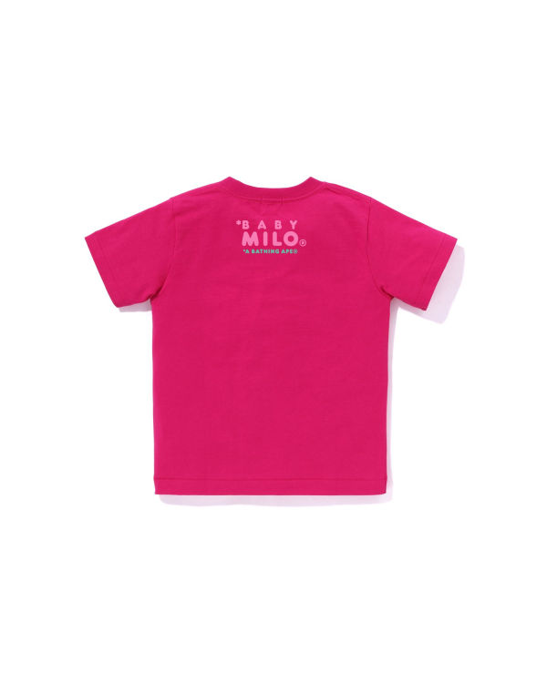 T Shirts Bape Milo ice cream Rose Enfant | YVP-24461462