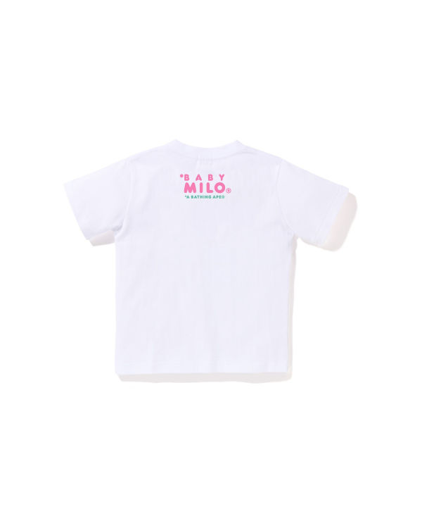 T Shirts Bape Milo ice cream Blanche Enfant | DKM-01132385