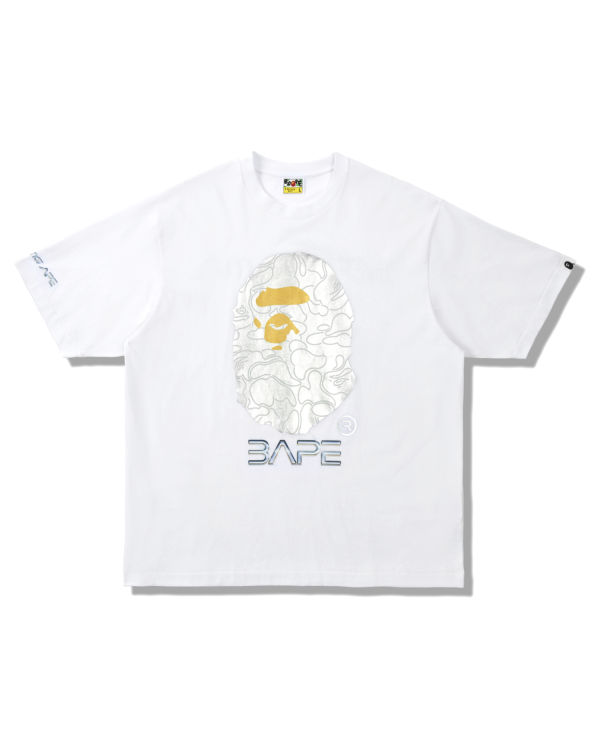 T Shirts Bape X Hajime Sorayama Ape Head Blanche Homme | VVG-90352175