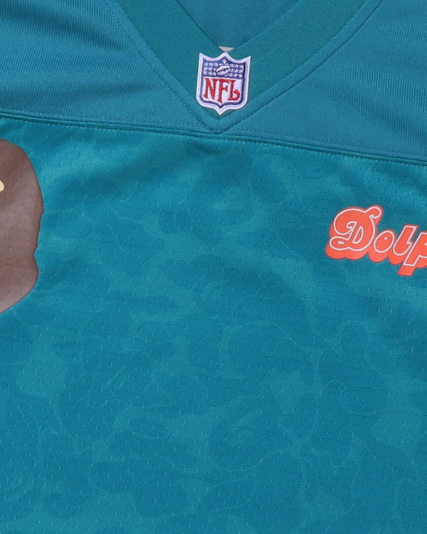 T Shirts Bape X M&N NFL Miami Dolphins Legacy Jersey Menthe Homme | SKZ-22793047