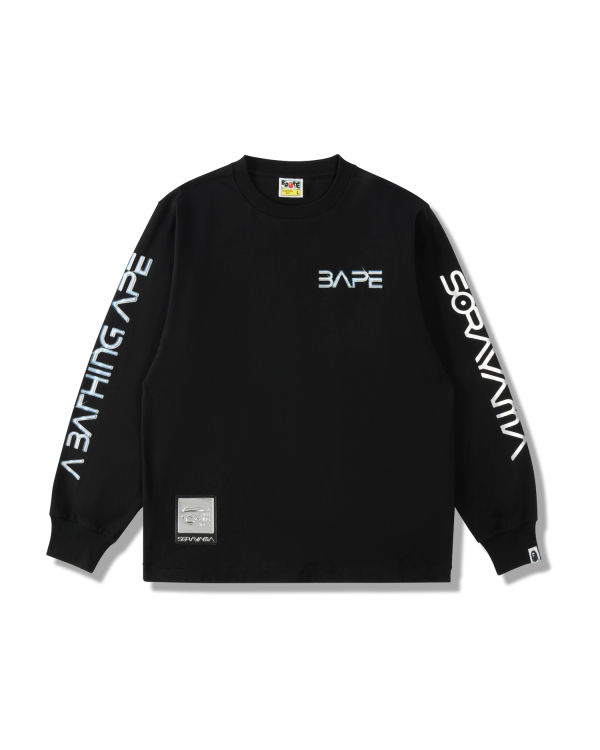 T Shirts Bape X Hajime Sorayama L/S Noir Homme | YBD-01376756