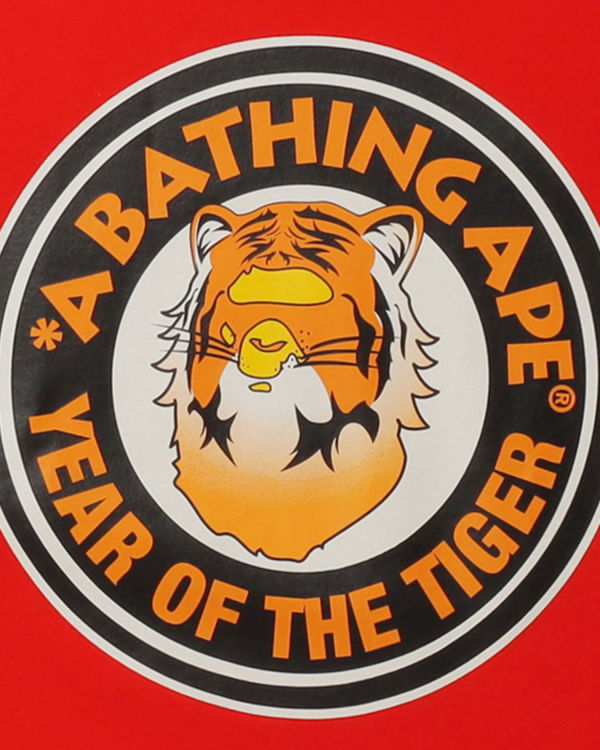 T Shirts Bape Year Of The Tiger Rouge Clair Homme | JNV-89590080