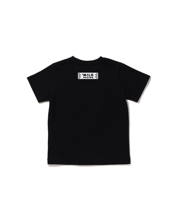 T Shirts Bape Milo Racing #3 Noir Enfant | WKT-26946823