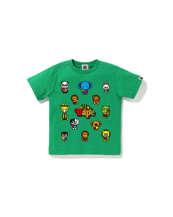 T Shirts Bape Milo Mixed Fruit #1 Turquoise Enfant | AIK-59821040