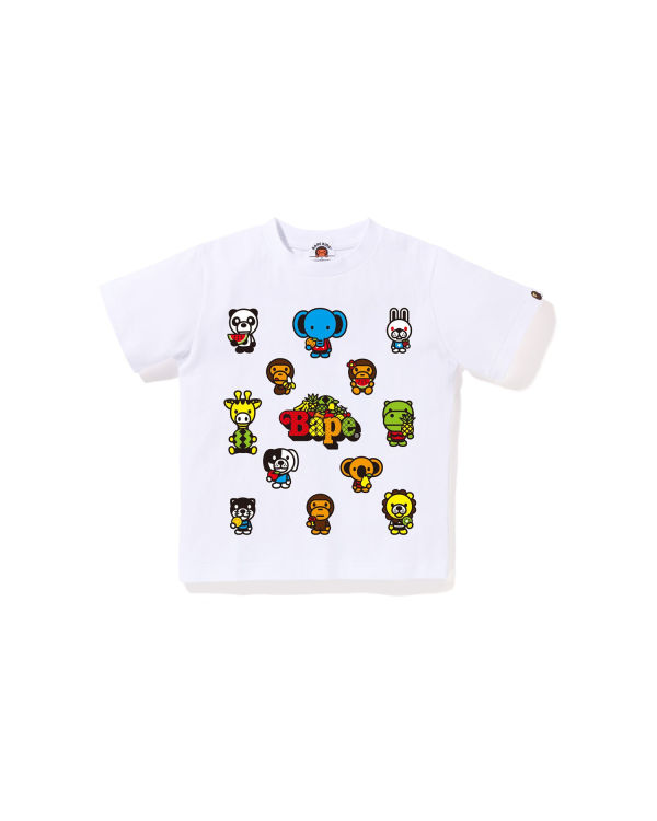 T Shirts Bape Milo Mixed Fruit #1 Blanche Enfant | BBX-19902208