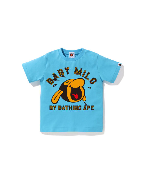 T Shirts Bape Classiche Milo Bleu Clair Enfant | VSP-47918458