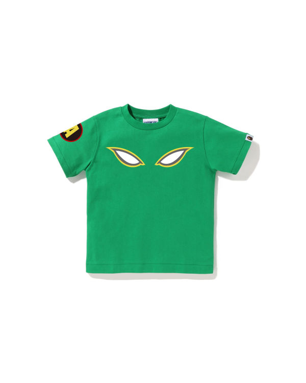 T Shirts Bape Shadow Vert Enfant | JZL-21125582