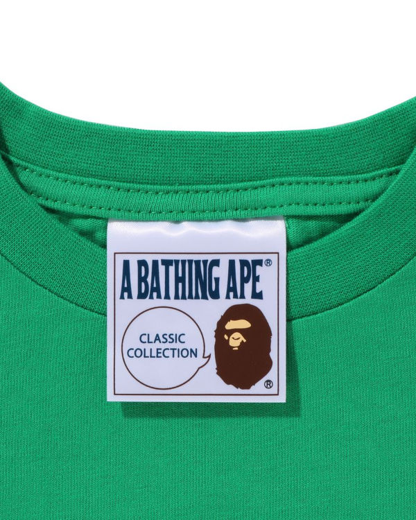 T Shirts Bape Shadow Vert Enfant | JZL-21125582