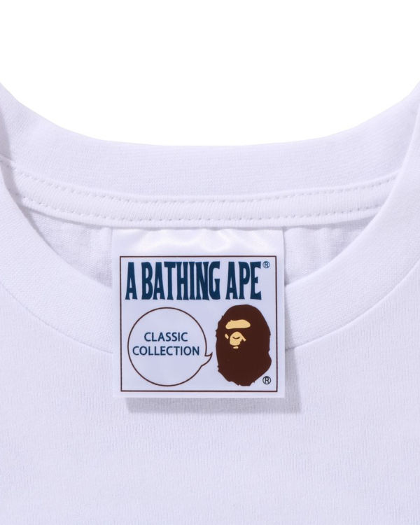 T Shirts Bape Shadow Blanche Enfant | VQE-23216490