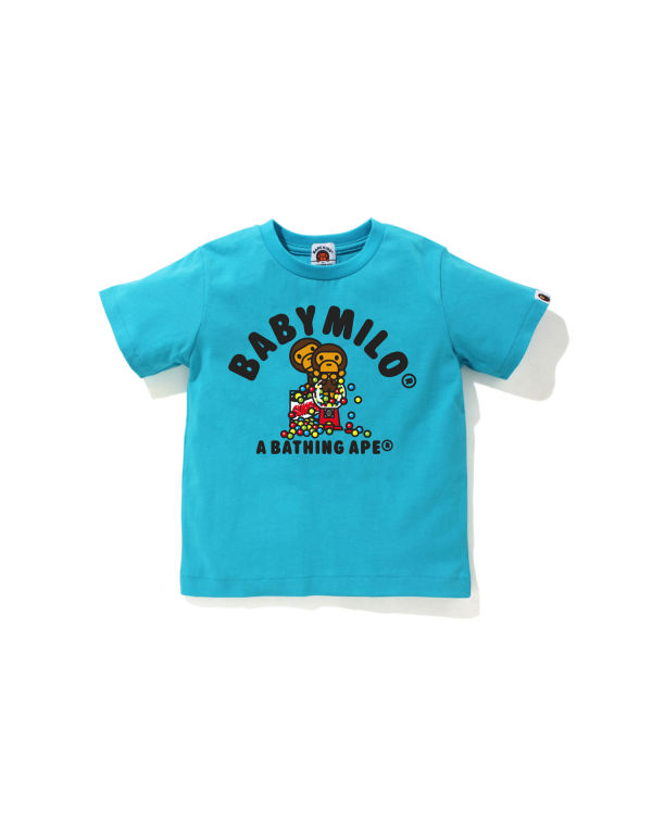 T Shirts Bape Milo Gum Ball Bleu Enfant | QIA-38728582