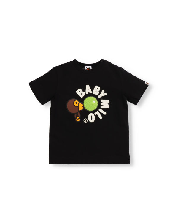 T Shirts Bape Boa Fleece Milo Gum Noir Enfant | KBR-18376606