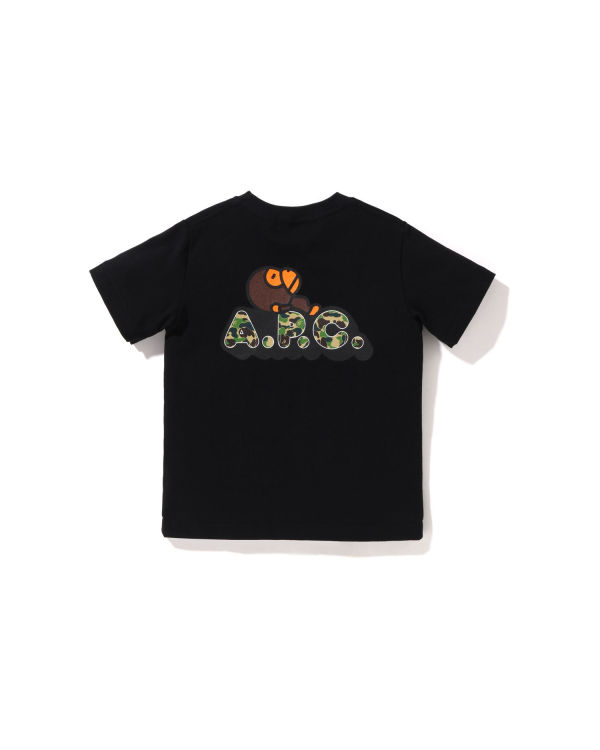 T Shirts Bape X A.P.C. Milo On APC Noir Enfant | TTN-17259111