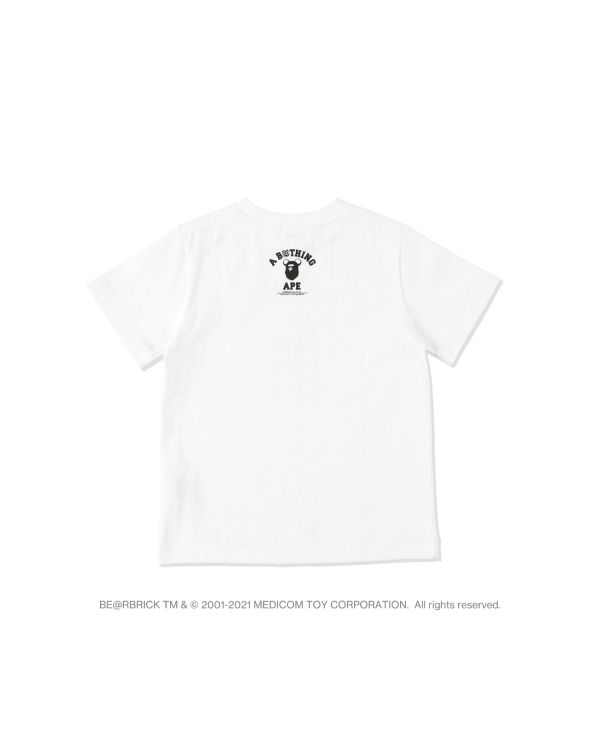 T Shirts Bape X Medicom Toy Camo BE@R Busy Works Blanche Enfant | ZXT-23859513