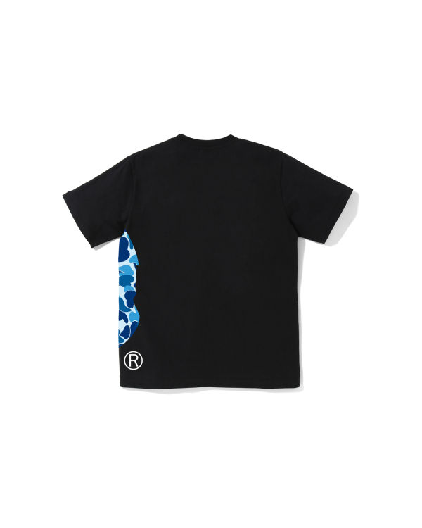 T Shirts Bape ABC Camo Side Big Ape Head Jr Noir Enfant | WVI-49117553