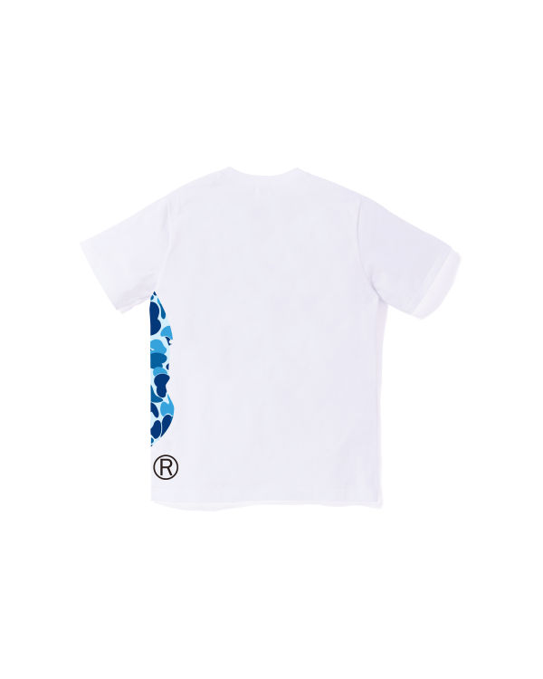 T Shirts Bape ABC Camo Side Big Ape Head Jr Blanche Enfant | UUN-79780725