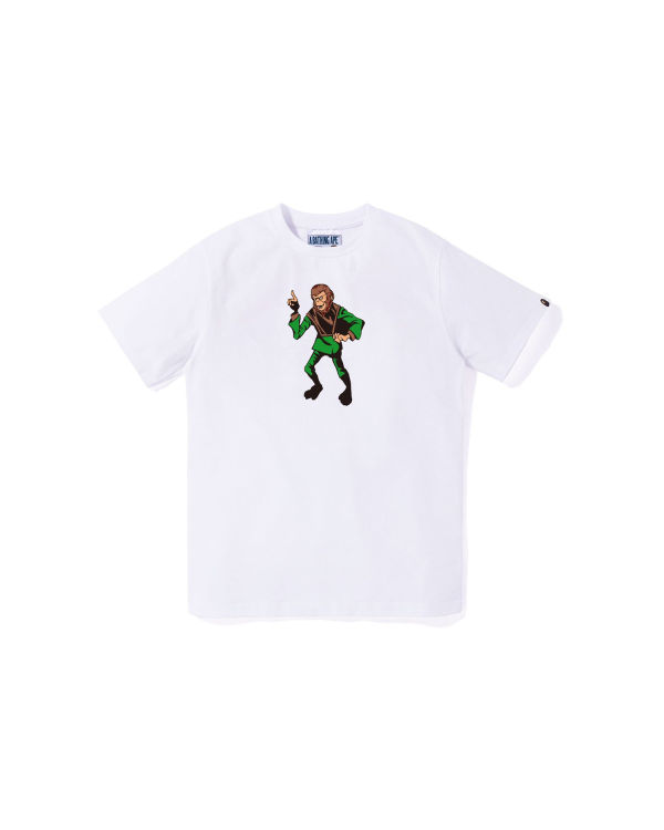 T Shirts Bape Ape Jr Blanche Enfant | QAY-73788015