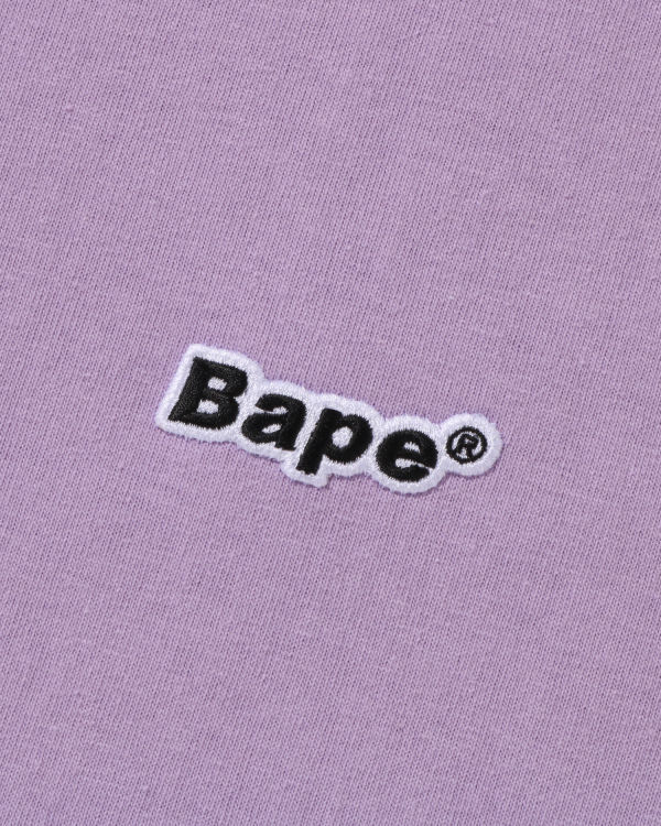 T Shirts Bape One Point Relaxed Fit Violette Homme | ZHL-82015958