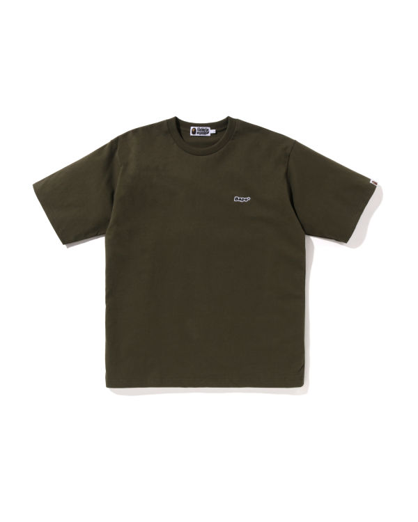 T Shirts Bape One Point Relaxed Fit Vert Homme | PTX-64403158