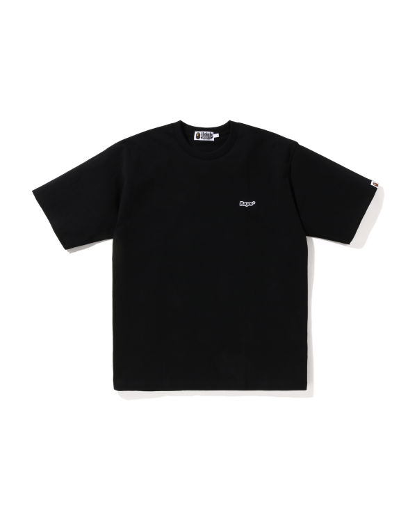 T Shirts Bape One Point Relaxed Fit Noir Homme | NDN-43900993