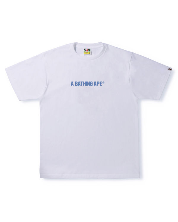 T Shirts Bape Color Camo Busy Works Blanche Homme | PEE-66949493