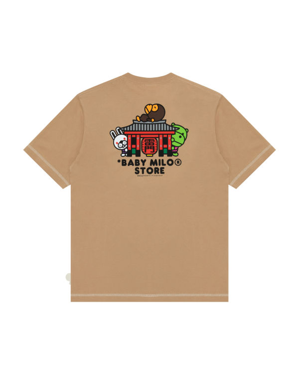 T Shirts Bape Milo Beige Homme | RJV-85878501