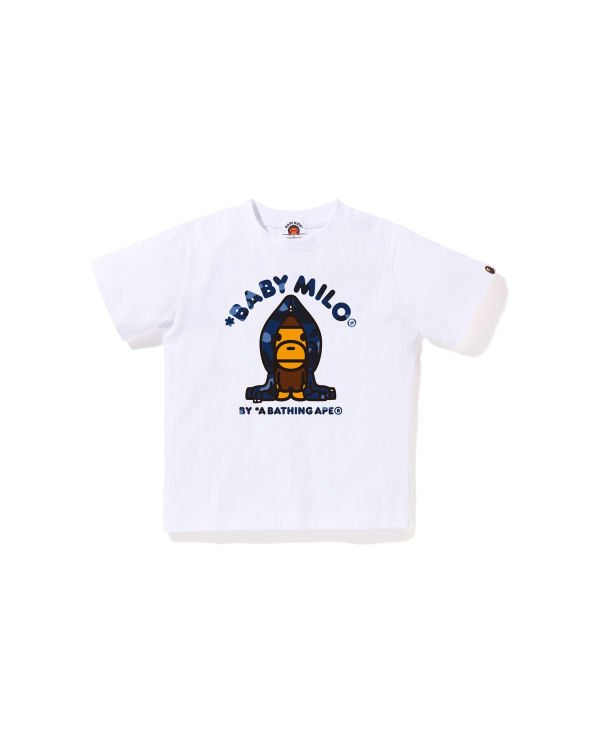 T Shirts Bape Color Camo Milo Blanche Enfant | OVZ-56313529