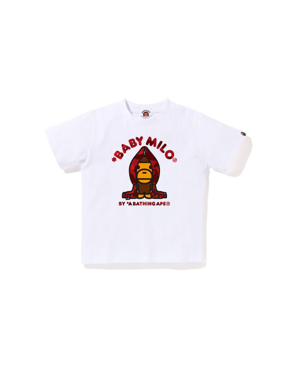 T Shirts Bape Color Camo Milo Blanche Enfant | ESM-68690577