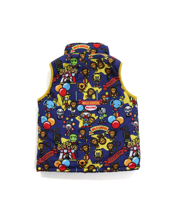 Gilet Bape Milo Circus Reversible Bleu Enfant | IIN-54348036