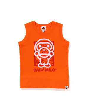 Gilet Bape Milo Orange Enfant | FTS-75579467