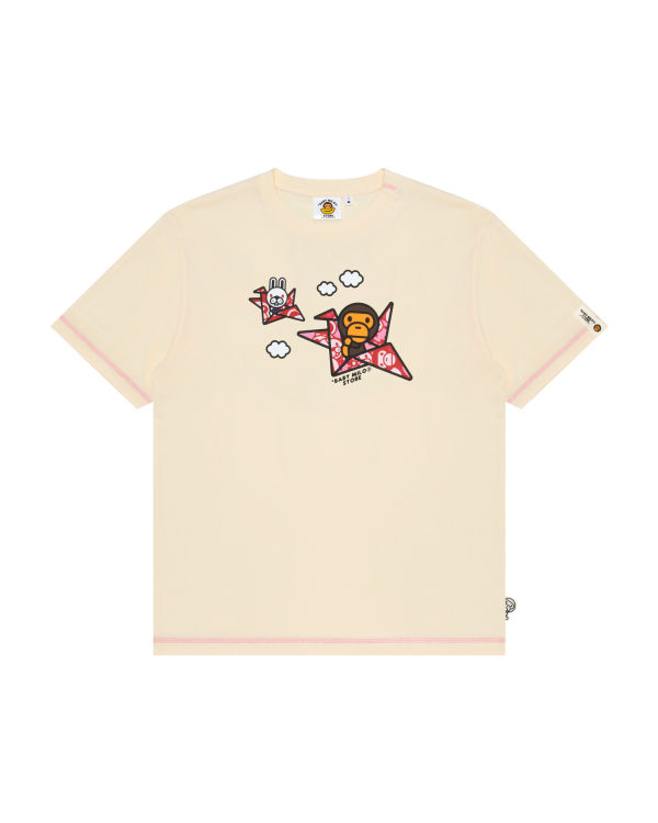 T Shirts Bape Milo print Blanche Homme | EAW-66393613