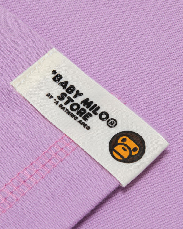 T Shirts Bape Milo print Violette Homme | CWI-22113579