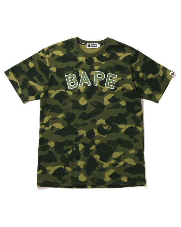 T Shirts Bape Color Camo Vert Homme | DRQ-20101822