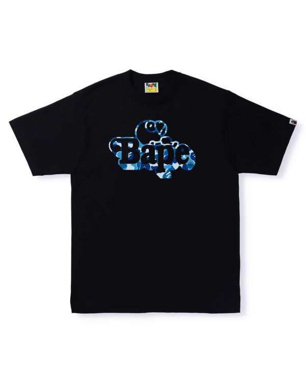 T Shirts Bape ABC Camo Milo On Noir Homme | PVQ-50653075