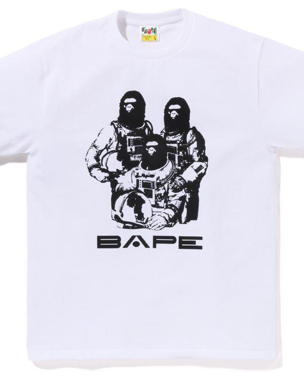 T Shirts Bape Tee Package Box #1 M Blanche Noir Homme | GRX-82006698