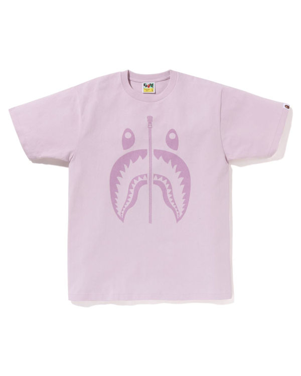 T Shirts Bape Pigment Shark Violette Homme | GSB-50964155