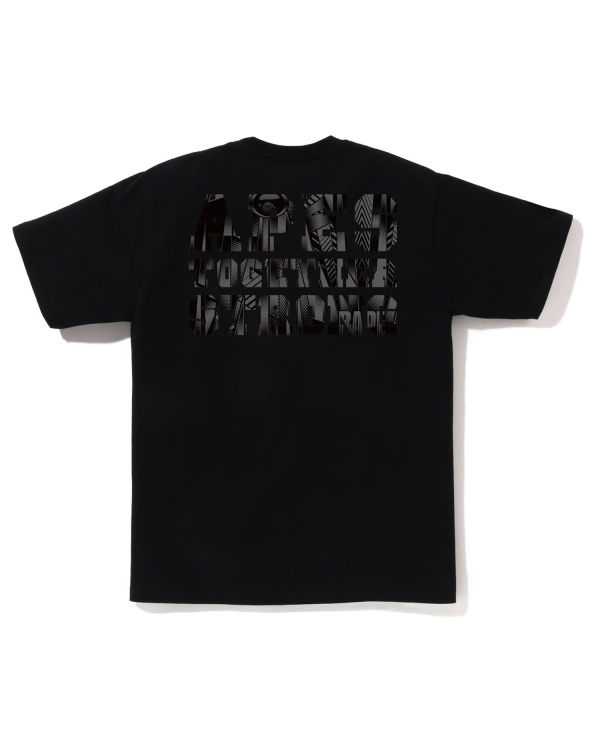 T Shirts Bape Speed Racer College ATS Noir Homme | PCT-27422596