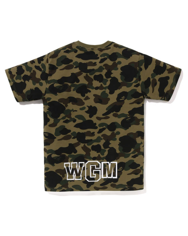 T Shirts Bape 1st Camo Shark Vert Homme | QPM-56845864