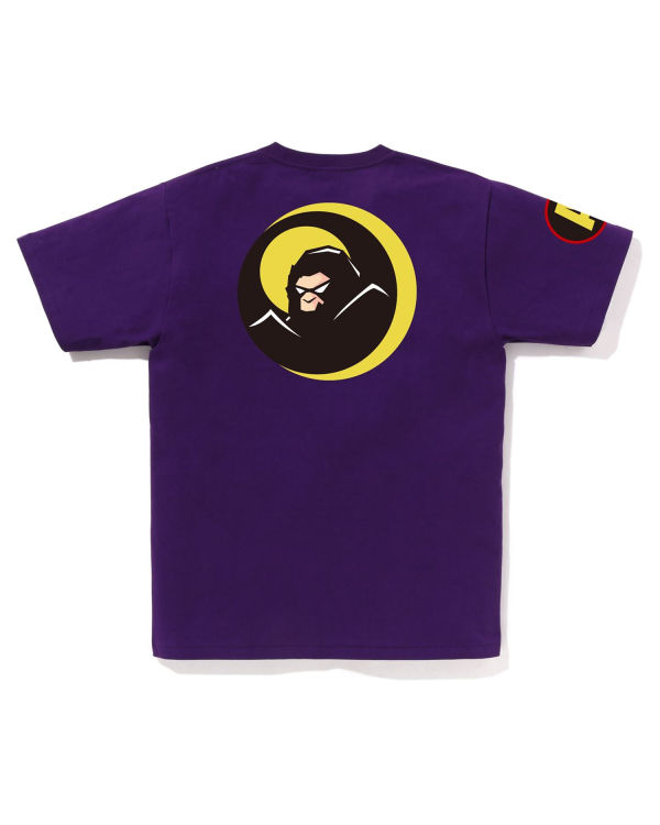 T Shirts Bape Shadow Violette Homme | UUK-84952459