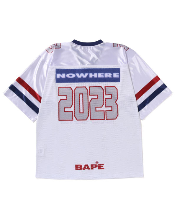 T Shirts Bape Football Jersey Blanche Homme | LCK-74472634