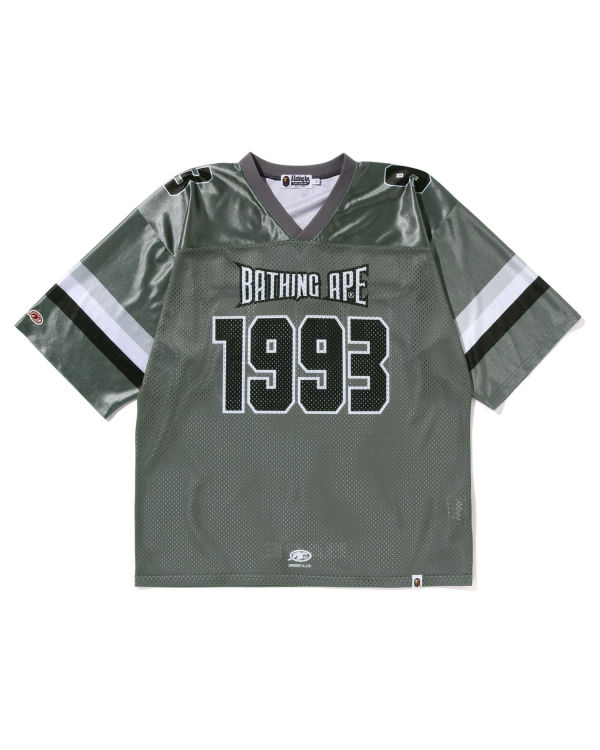 T Shirts Bape Football Jersey Grise Homme | VFQ-12889037