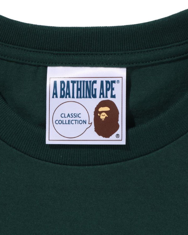 T Shirts Bape Bathing Ape Vert Homme | RLL-11296560