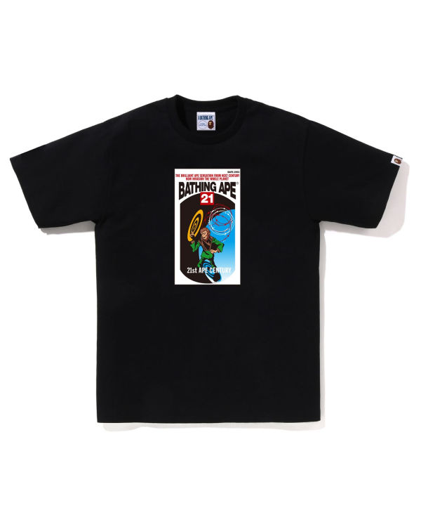 T Shirts Bape Bathing Ape Noir Homme | FUH-94016221