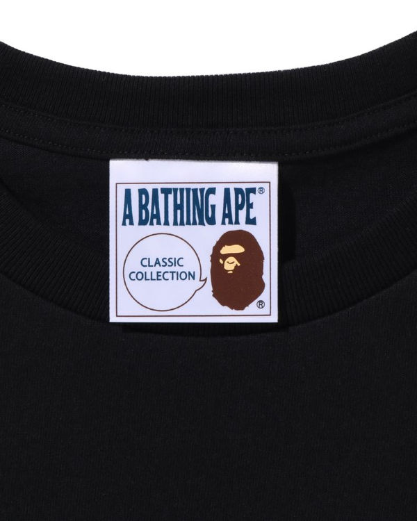 T Shirts Bape Bathing Ape Noir Homme | FUH-94016221