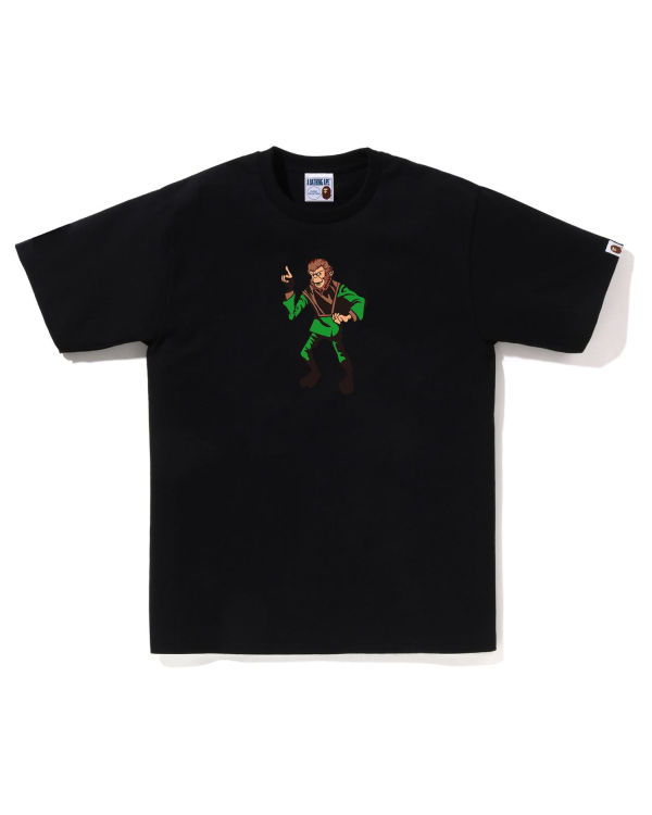 T Shirts Bape Ape Noir Homme | OQZ-70003312