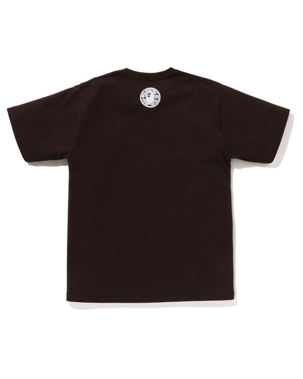 T Shirts Bape General Kabuto Marron Homme | CJL-56092811