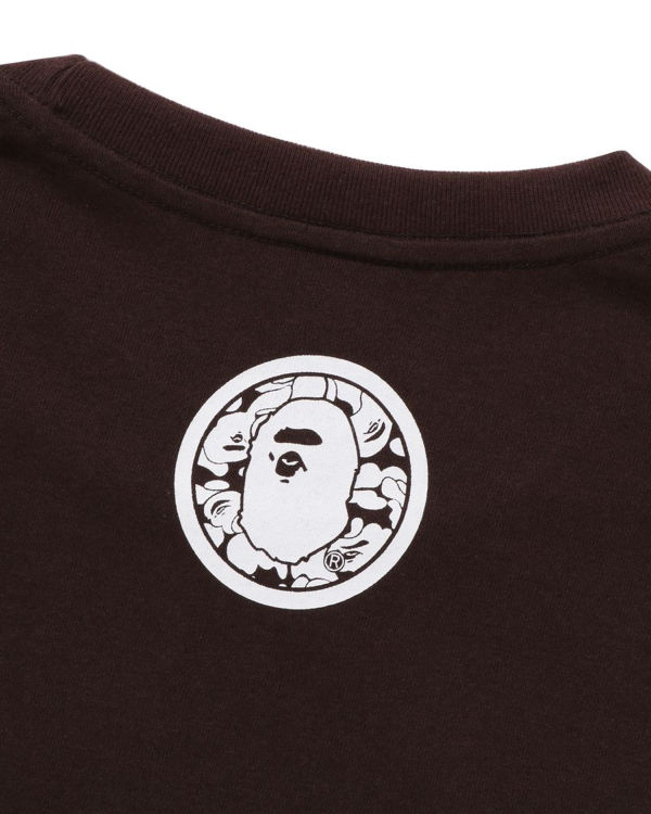 T Shirts Bape General Kabuto Marron Homme | CJL-56092811